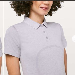 LULULEMON Swiftly speed drying short sleeve polo NWOT